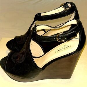 Coach Wedge Sandals